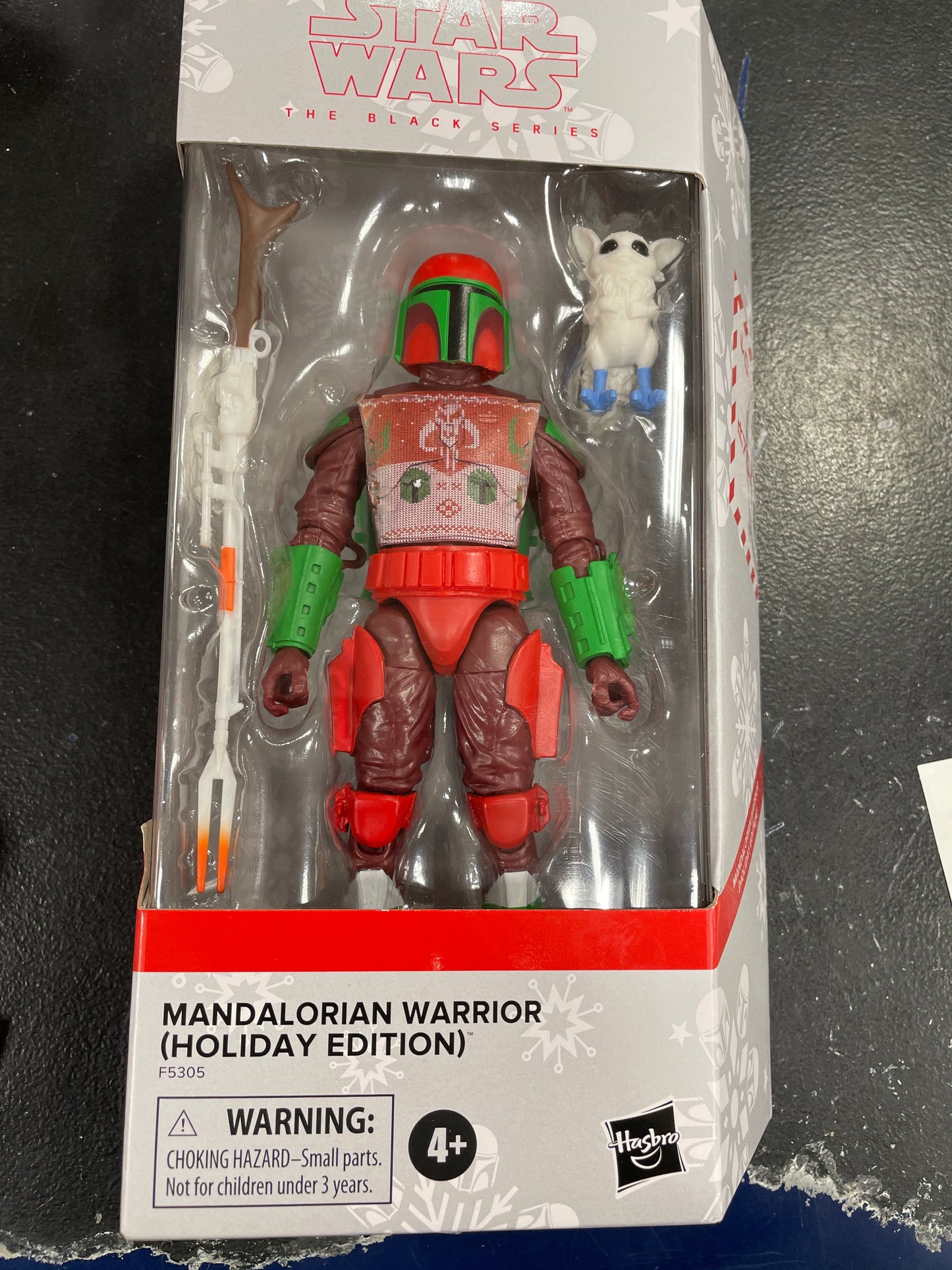 Star War Black Series- mandalorian warrior (holiday)- Hasbro Action Figure