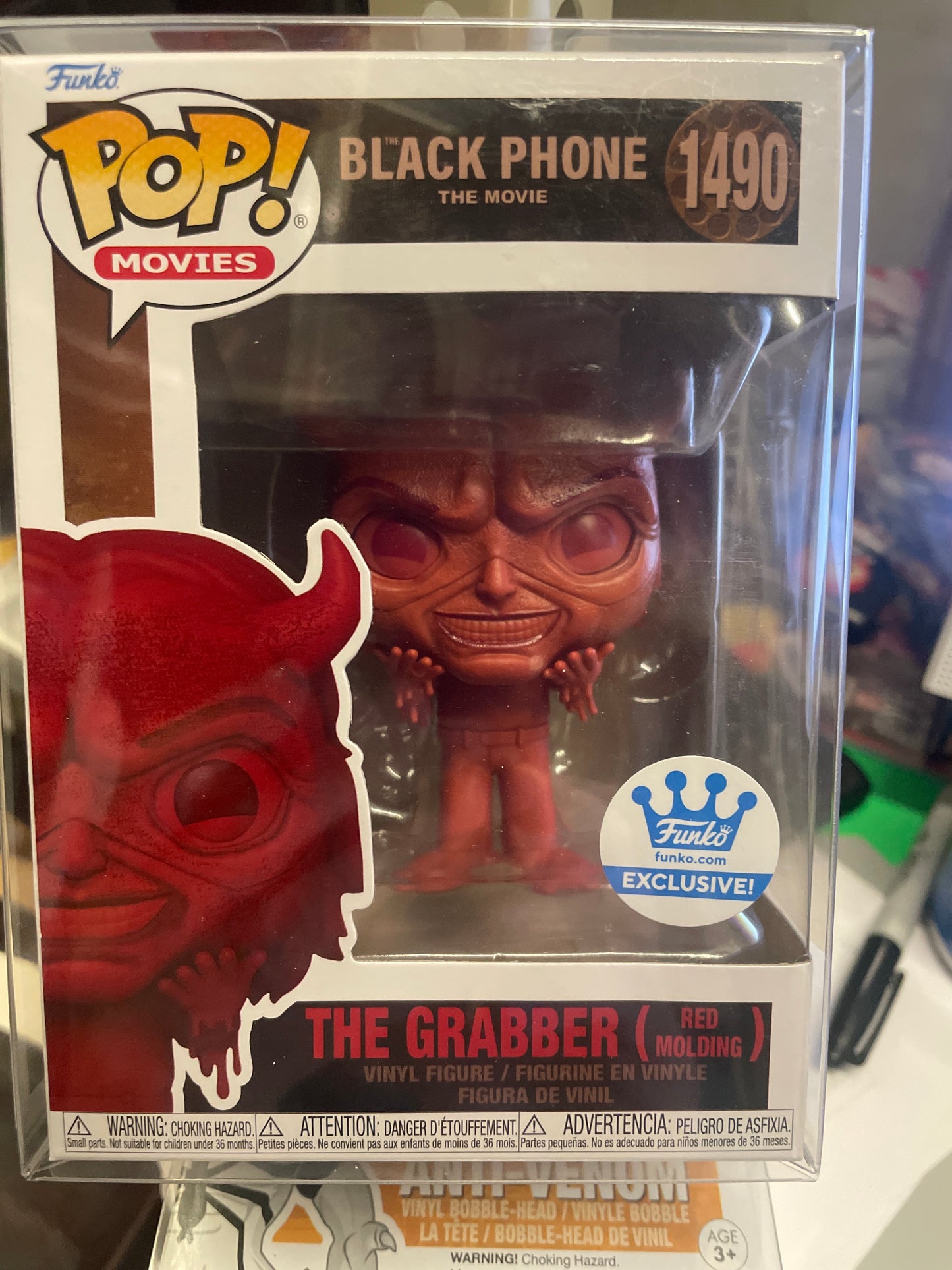 Black Phone The Grabber 1490 - Funko Pop! Vinyl Figures (movies)