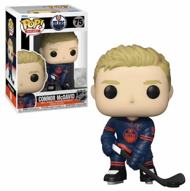 NHL Oilers - Connor McDavid #75 - Funko Pop! Vinyl Figure (Sports)