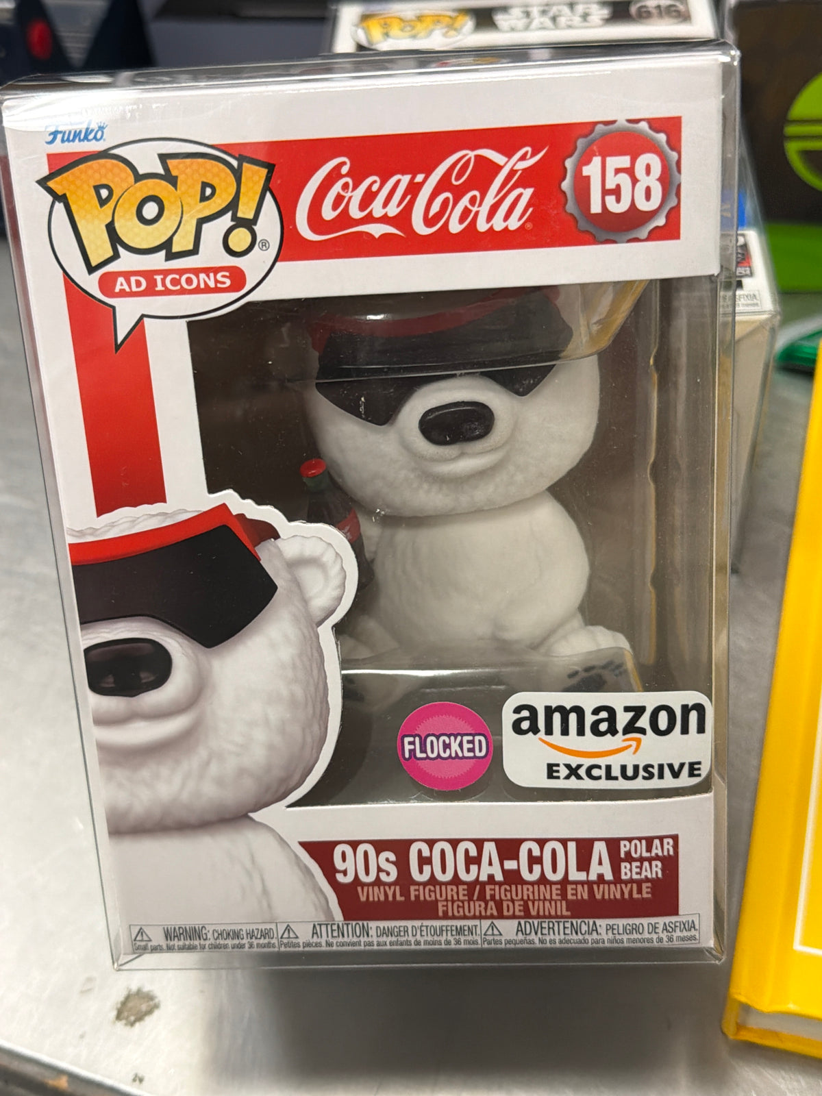 Ad Icons - 90s Coca-Cola Polar Bear #158 - Funko Pop! Vinyl Figure