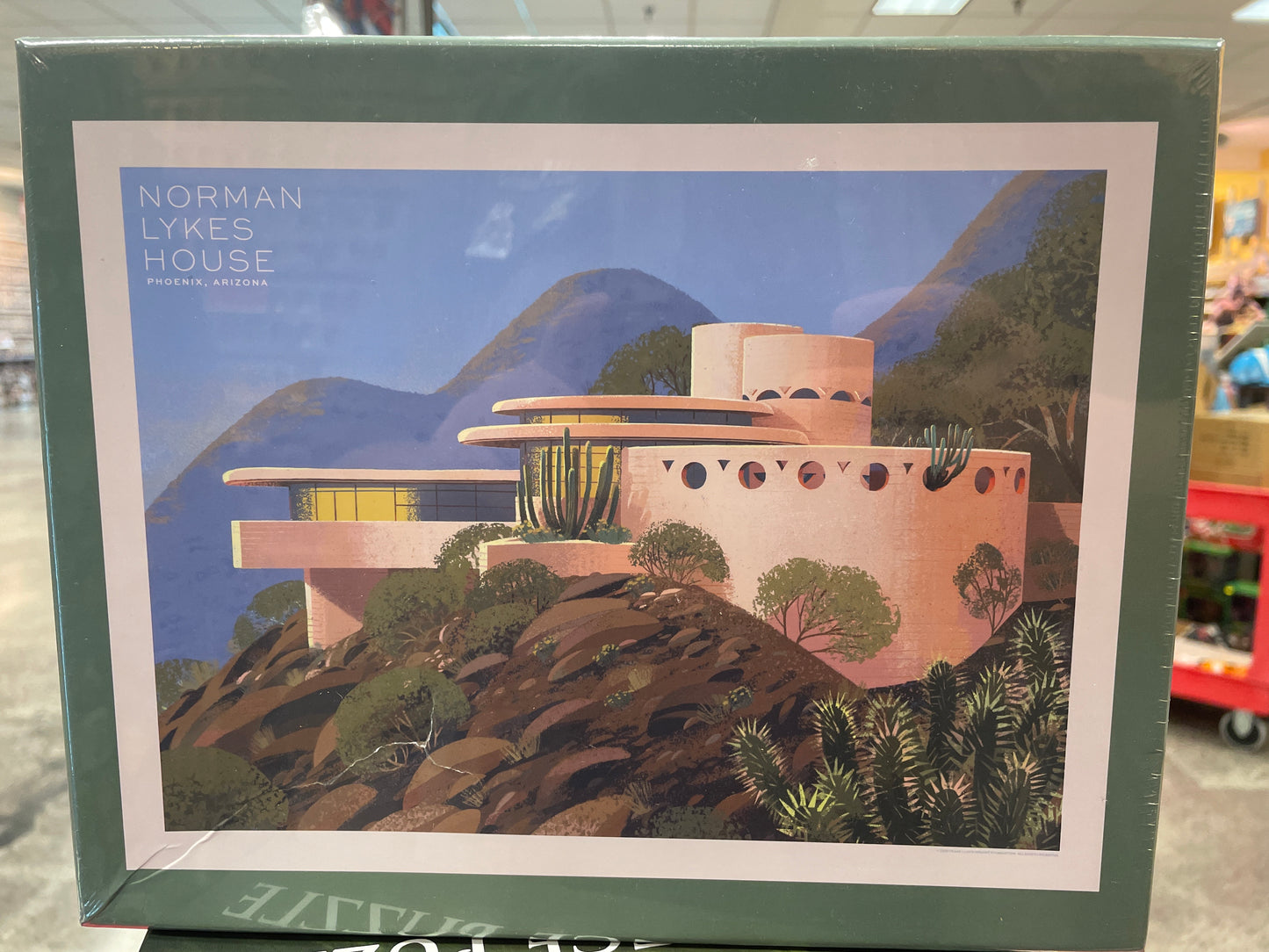 Frank Lloyd Wright Collection- Norman Lykes House 1000 piece puzzle