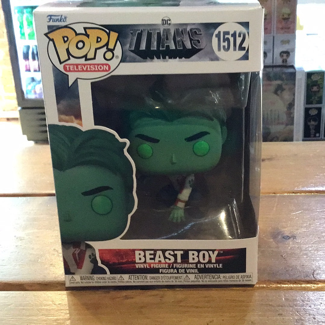 DC Titans Beast Boy #1512 Funko Pop! Vinyl Figure