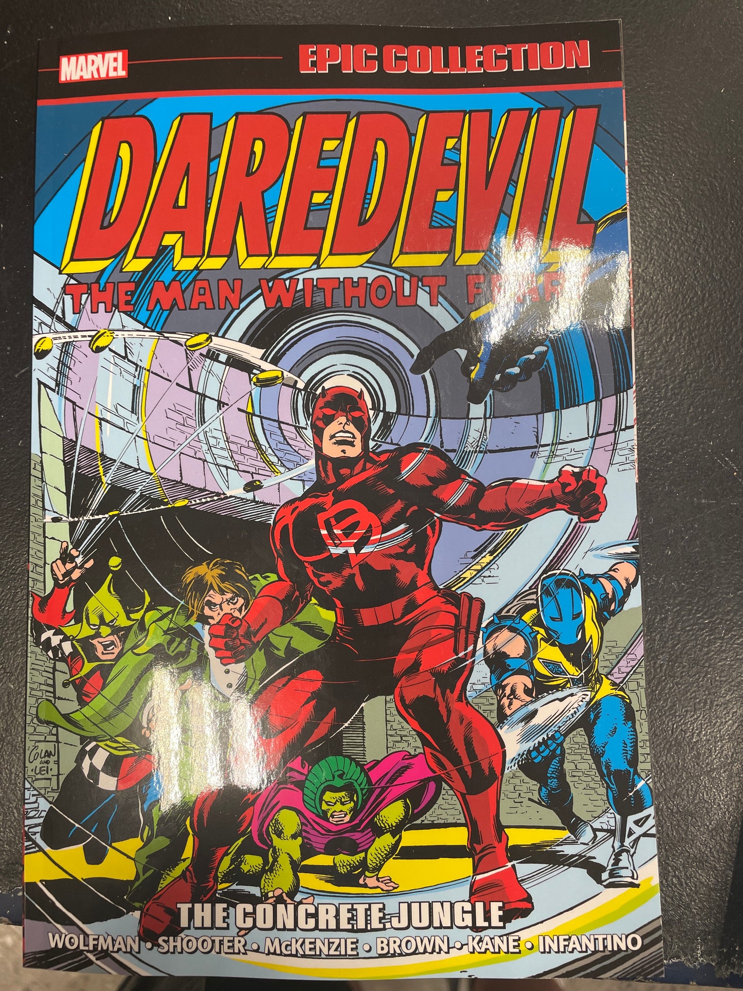 Daredevil- The Concrete Jungle- Marvel Graphic Novel