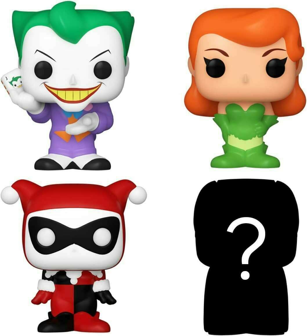 DC Comics - Harley Quinn - Bitty Pop 4-Pack Funko Pop! Figures