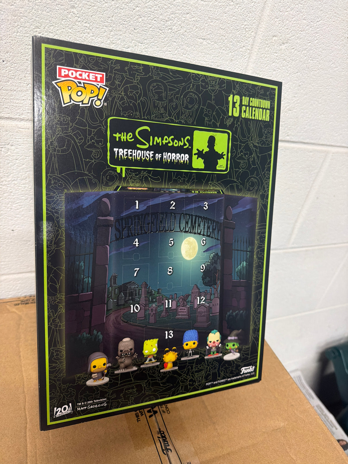 Funko Pocket Pop! Simpsons 14 Day treehouse of terror Countdown Calendar
