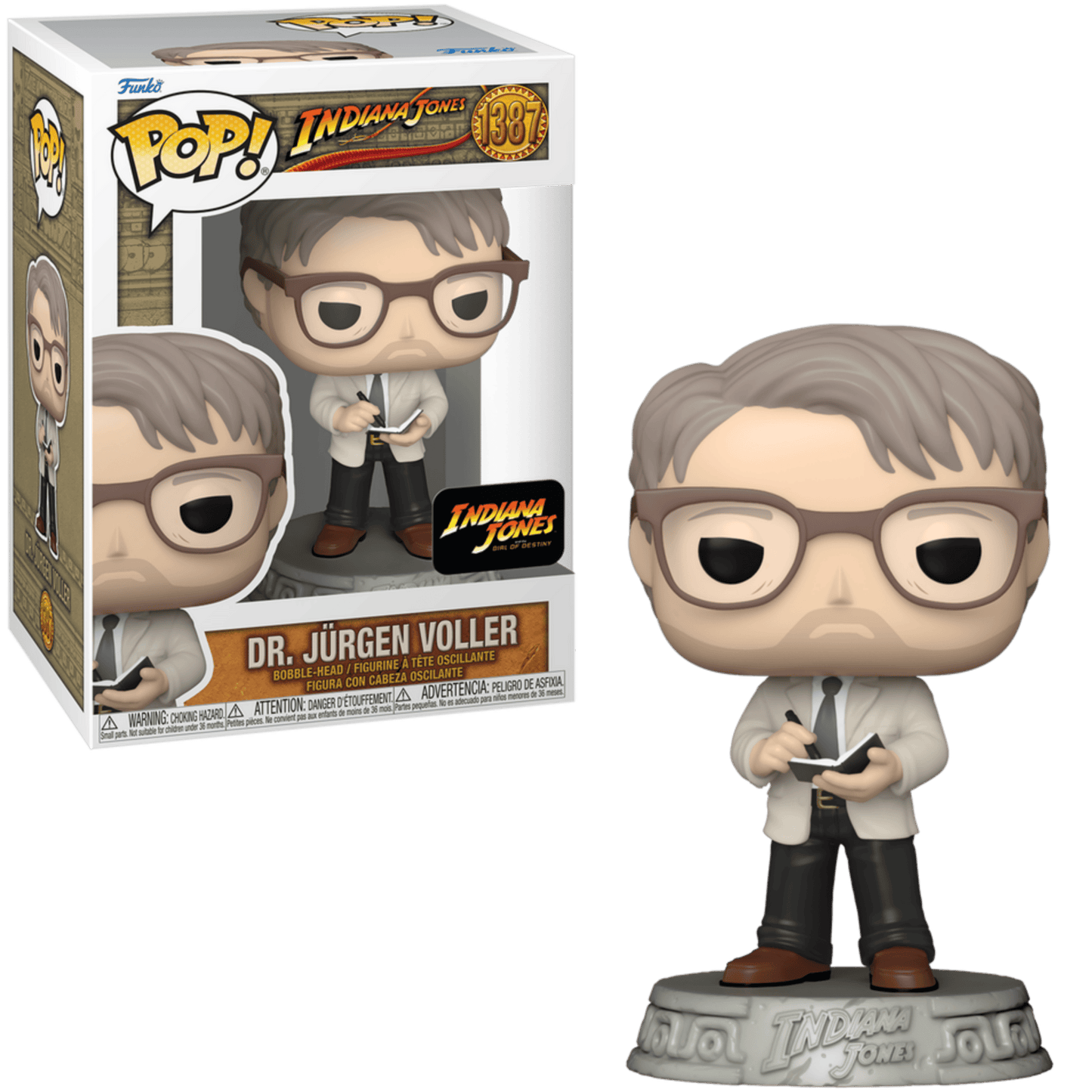 Indiana Jones - Dr. Jurgen Voller #1387 - Funko Pop! Vinyl Figure (movies)