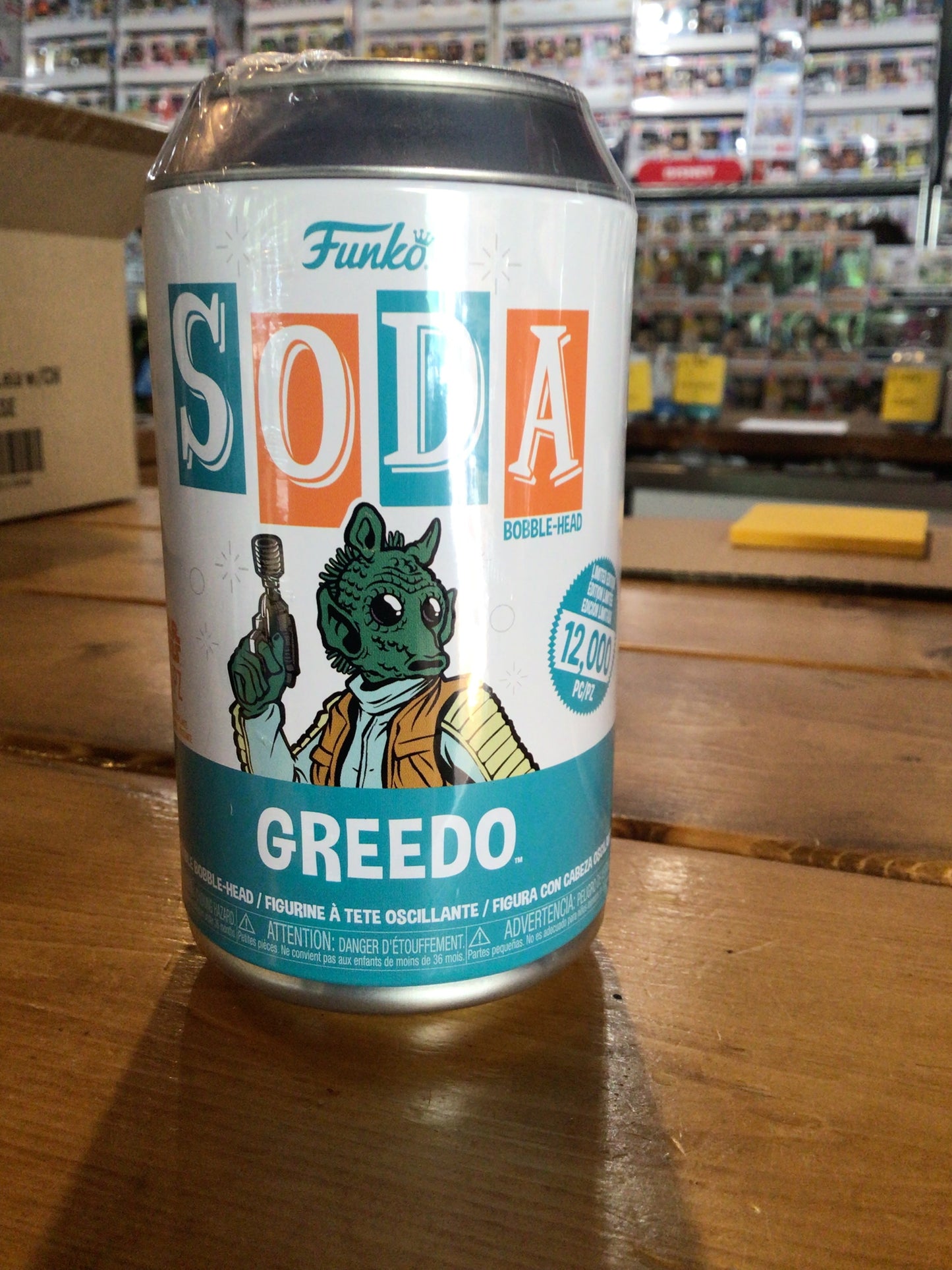 Star Wars Greedo Funko Mystery Soda Figure