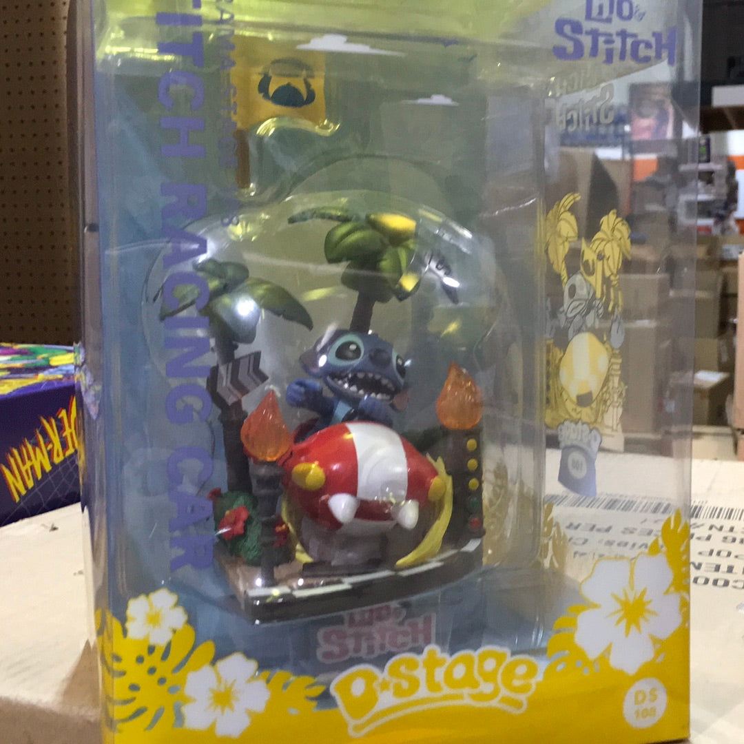 Disney - Stitch racing car - Diorama D-Stage 108