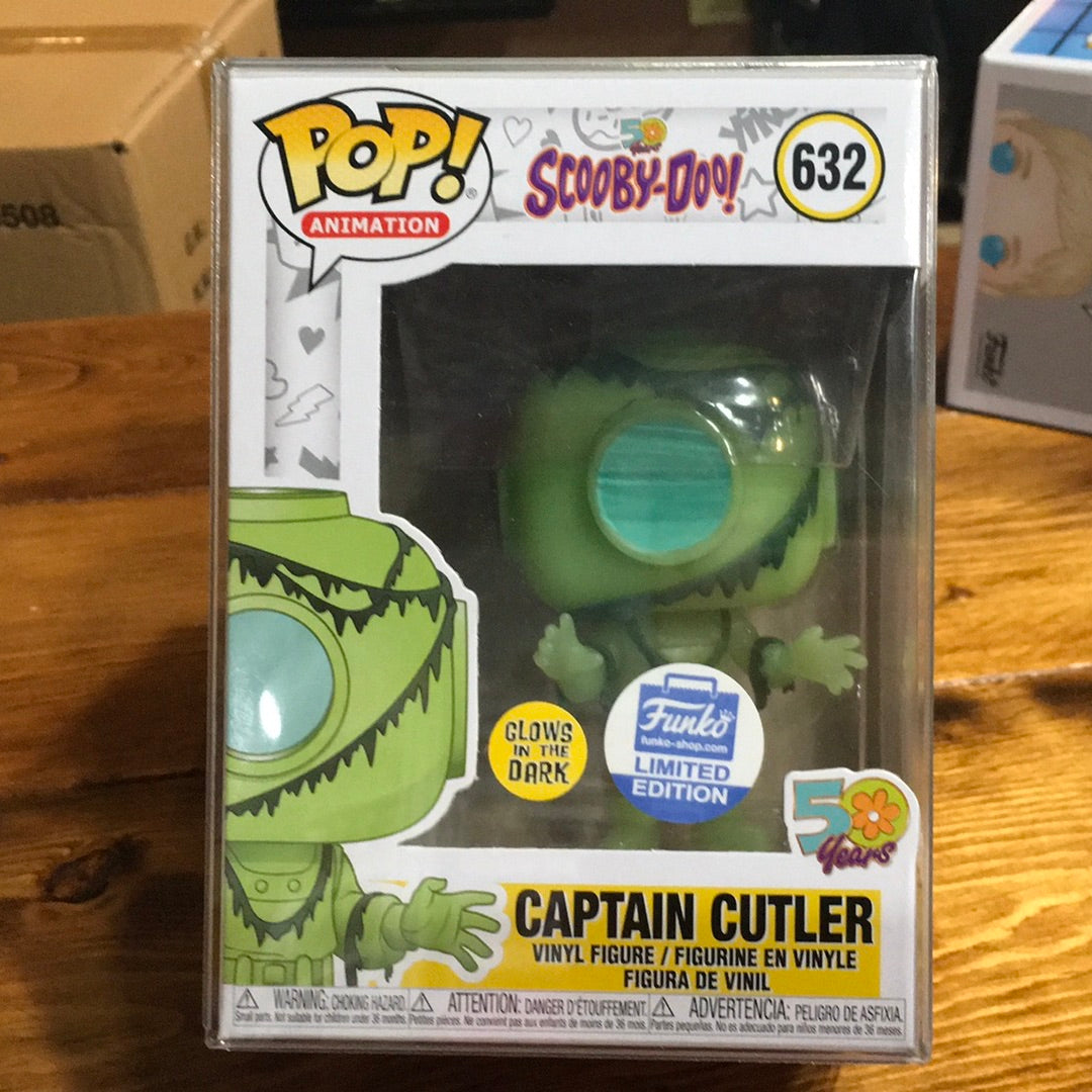 Scooby-Doo Captain Cutler 632 exclusive Funko Pop! Vinyl figure exclusive cartoon