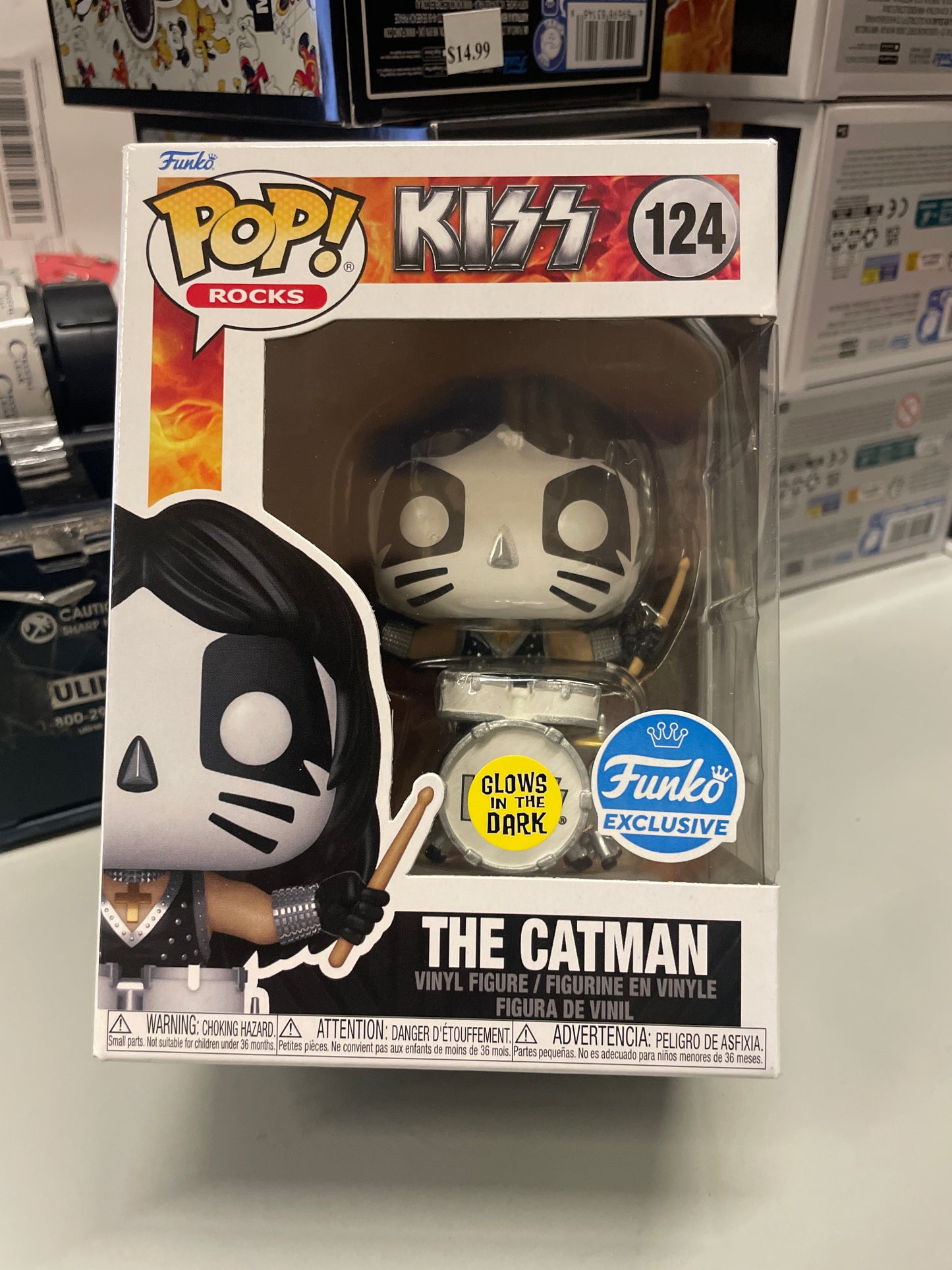 KISS the Catman 124 Funko Pop! Vinyl figure Rocks