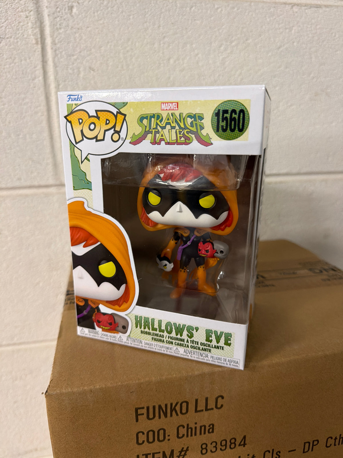 Strange tales hallows eve 1560 Funko Pop! Vinyl figure marvel