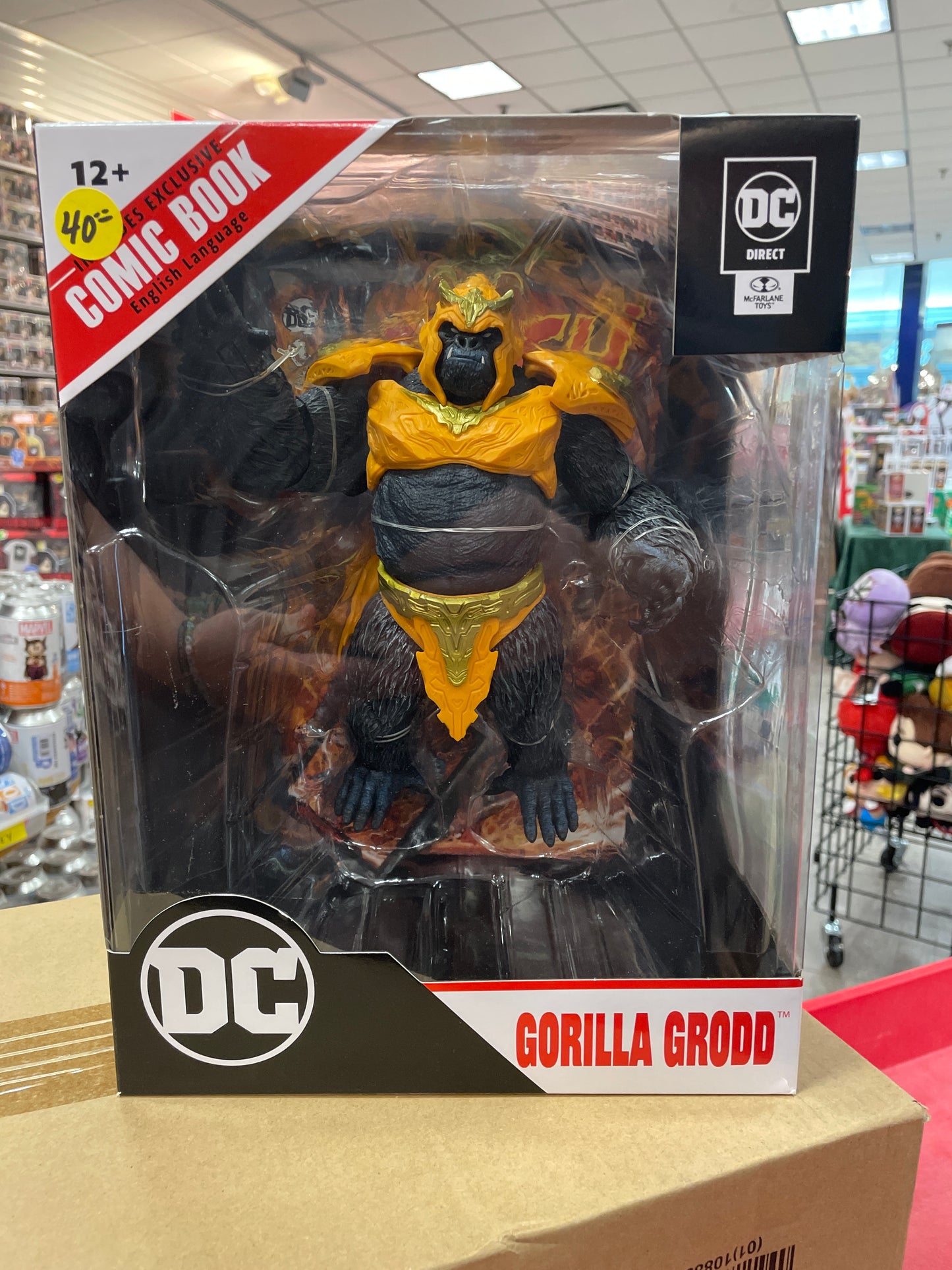 DC Direct Gorilla Grodd- Mcfarlane Toys Action Figure by McFarlane Toys