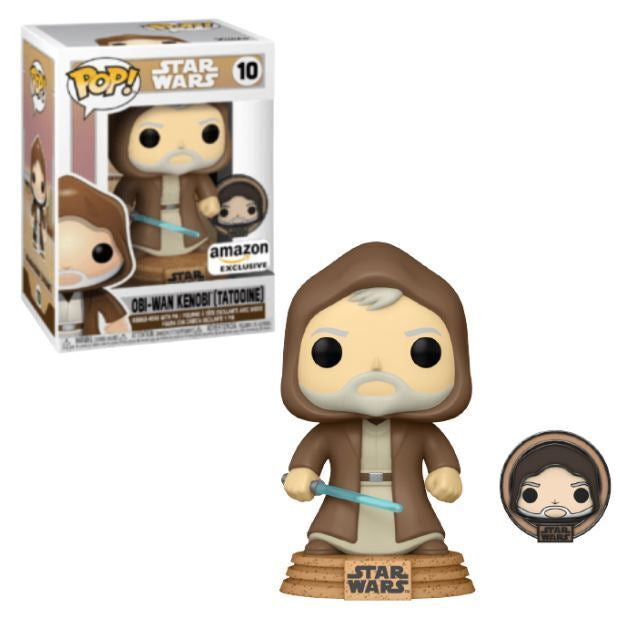 Star Wars Obi-Wan Kenobi (Tatooine) #10 - Exclusive Funko Pop! Vinyl Bobble-Head