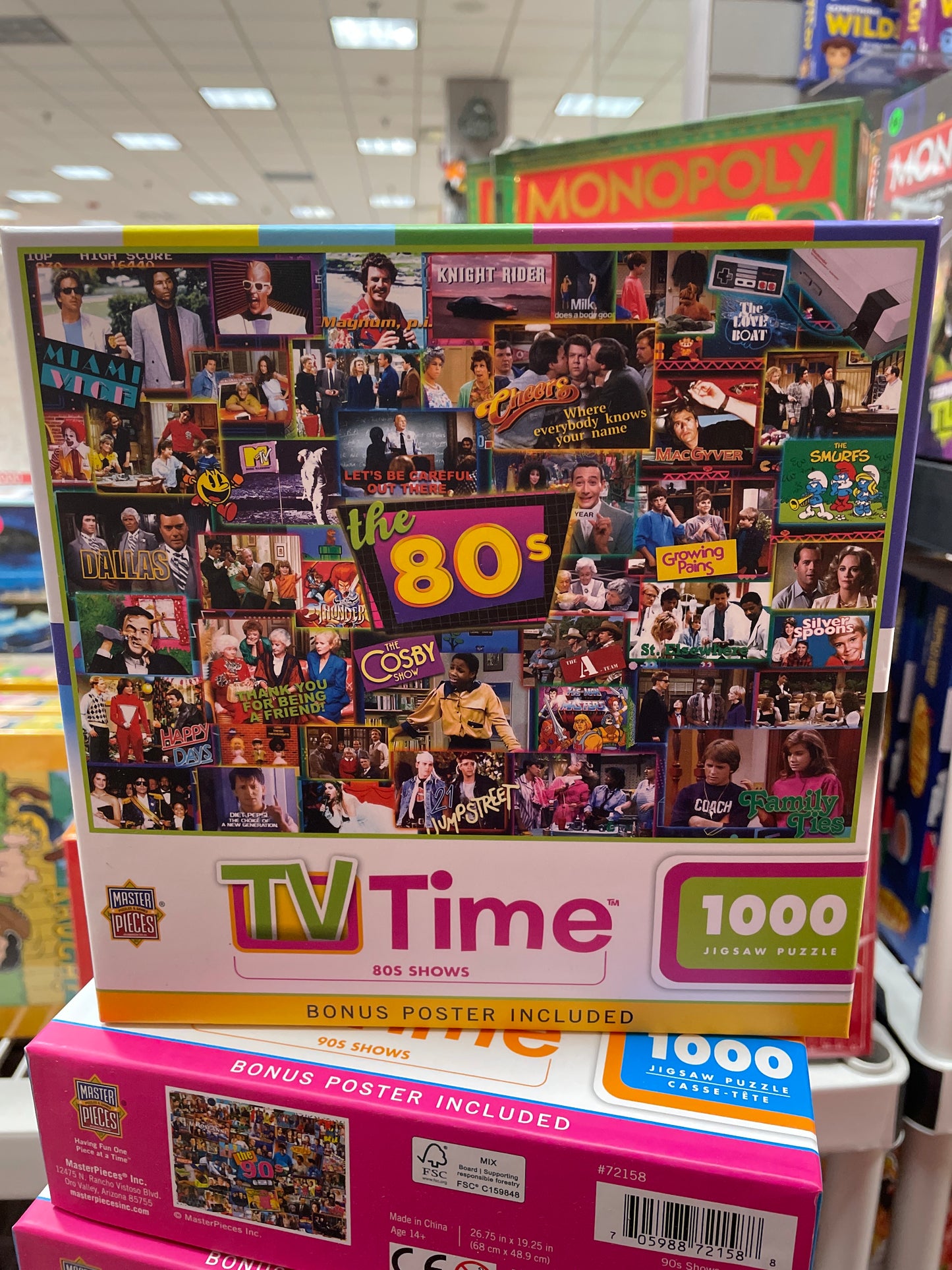TV Time The 1980s 1000 piece puzzle new