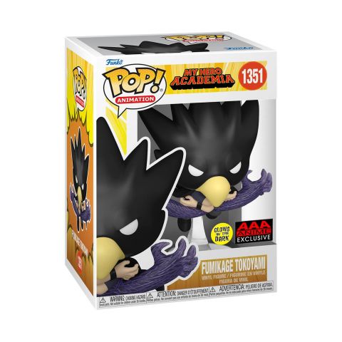 MHA My Hero Fumikage Tokoyami 1351 exclusive Funko Pop! Vinyl figure anime