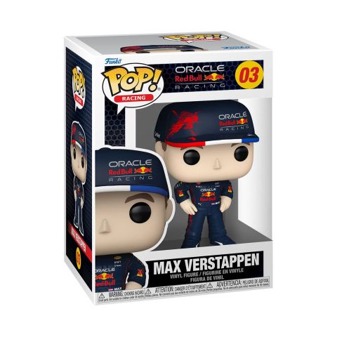 Racing Stars: formula one Oracle Racing - Max Verstappen - Funko Pop! Vinyl Figure (rocks)