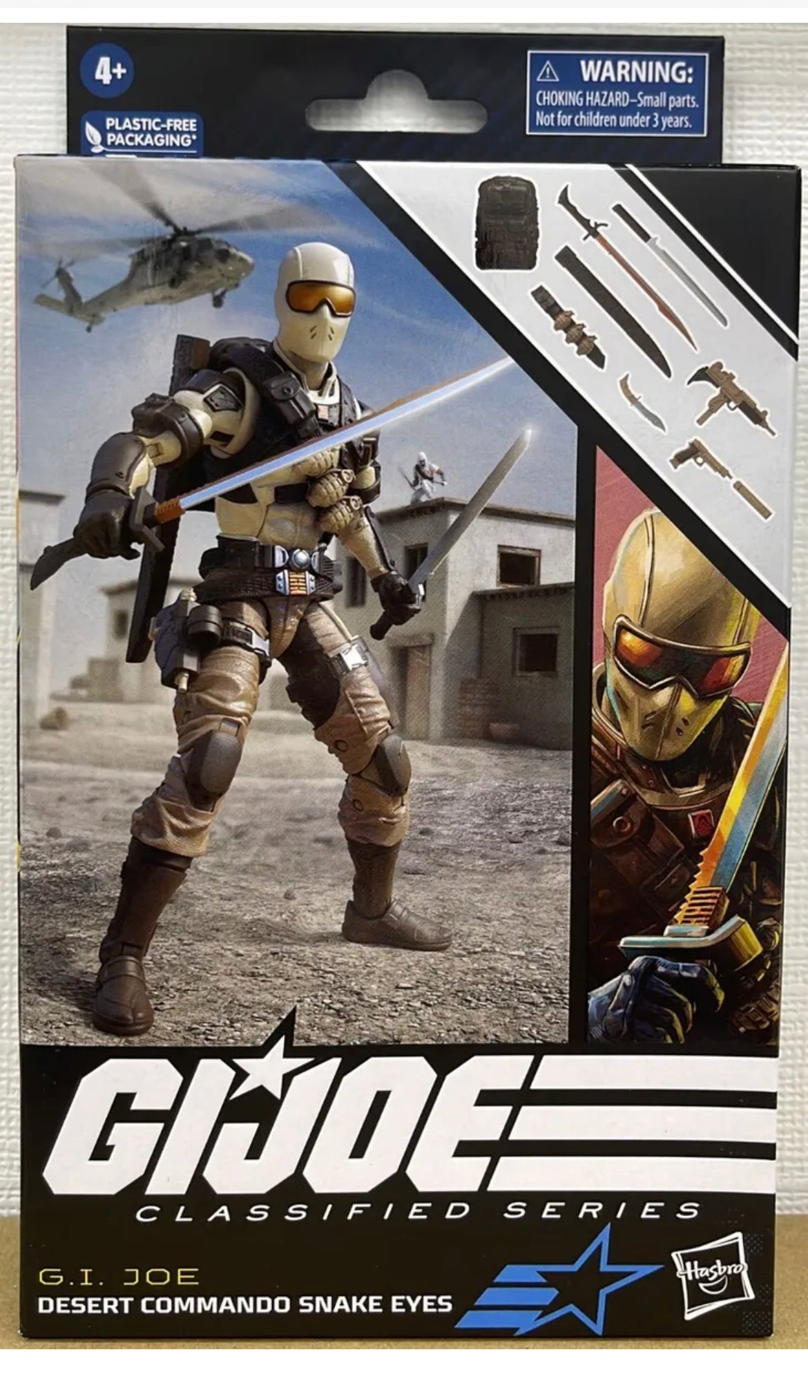 G.I. Joe Classified - desert commando snake eyes- Action Figure by Hasbro