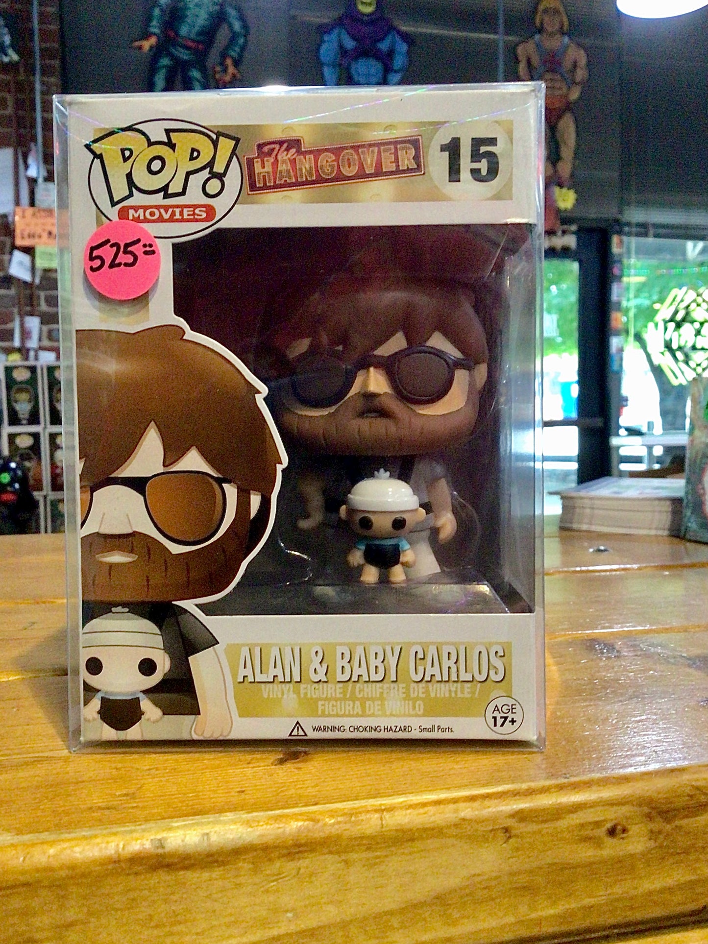 The hangover Alan with baby Carlos movies 15 Funko Pop! Vinyl figure