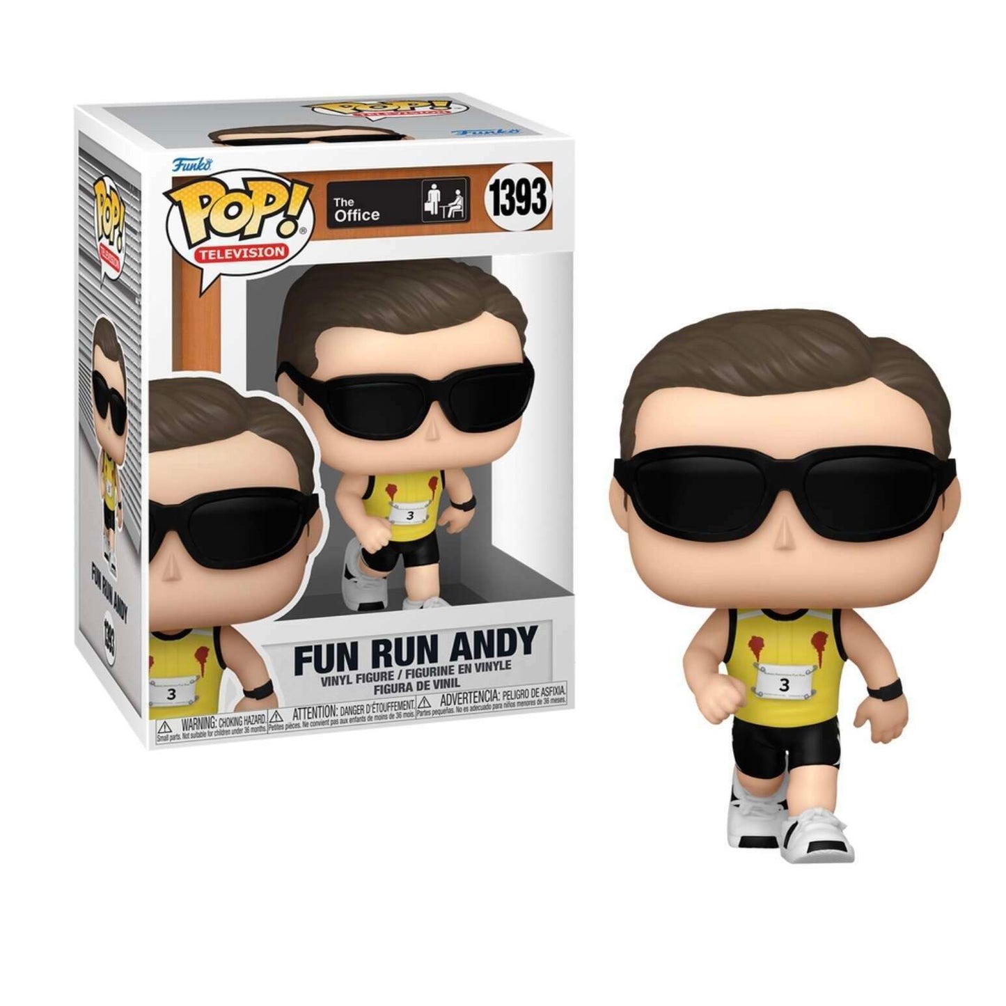 The Office - Fun Run Andy #1393 - Funko Pop! Vinyl Figure (Television)