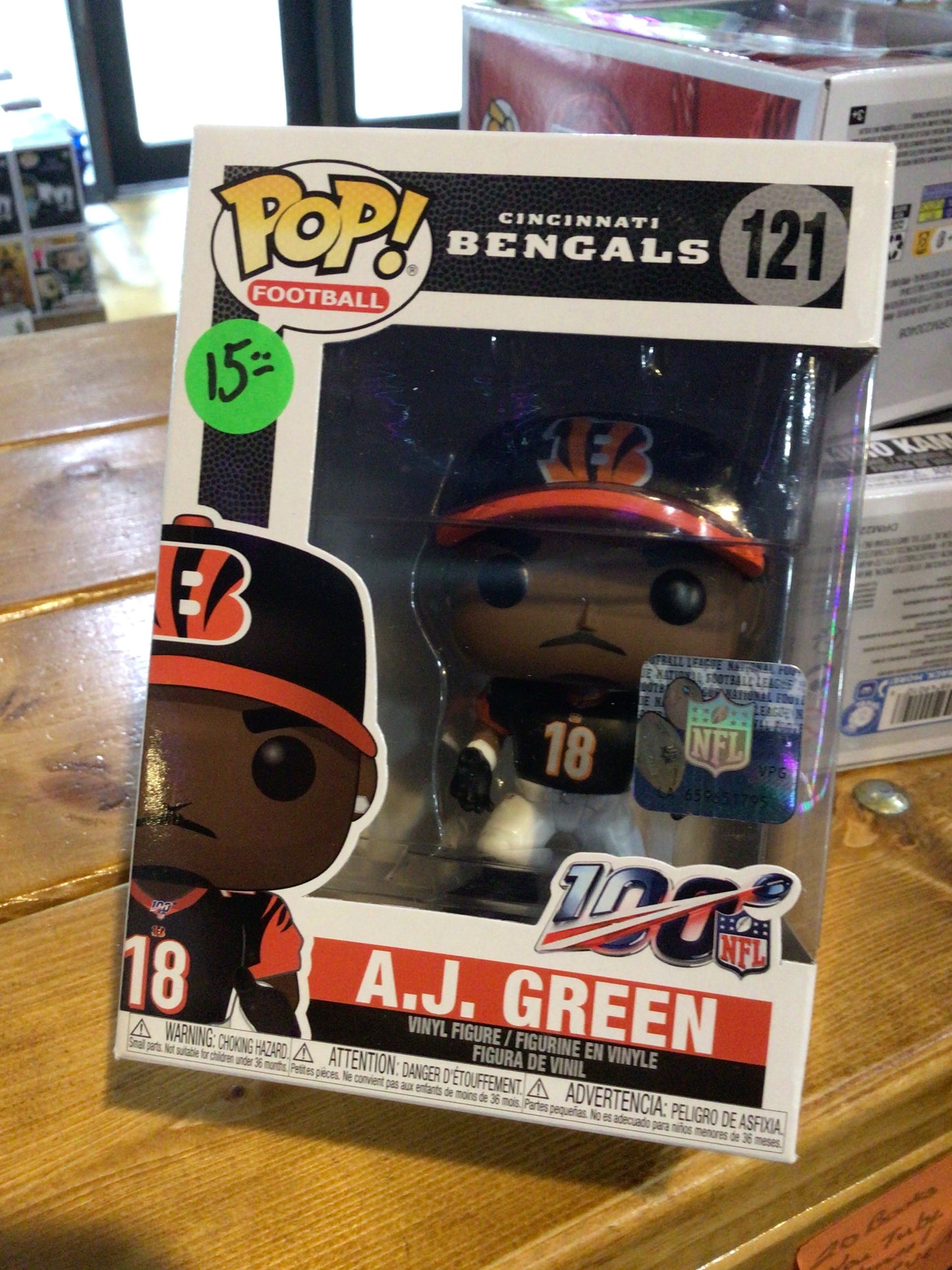 NFL Bengals - A.J GREEN #121- Funko Pop! Vinyl Figure (sports)