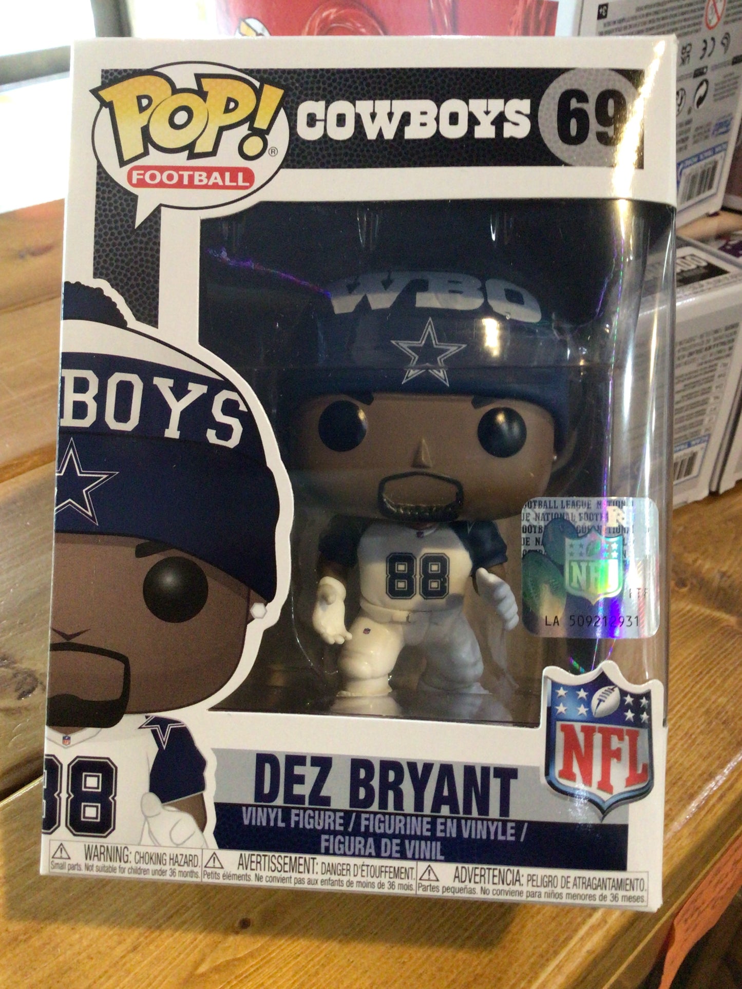 NFL - Dez Bryant #69 Cowboys Funko Pop! Vinyl Figure sports