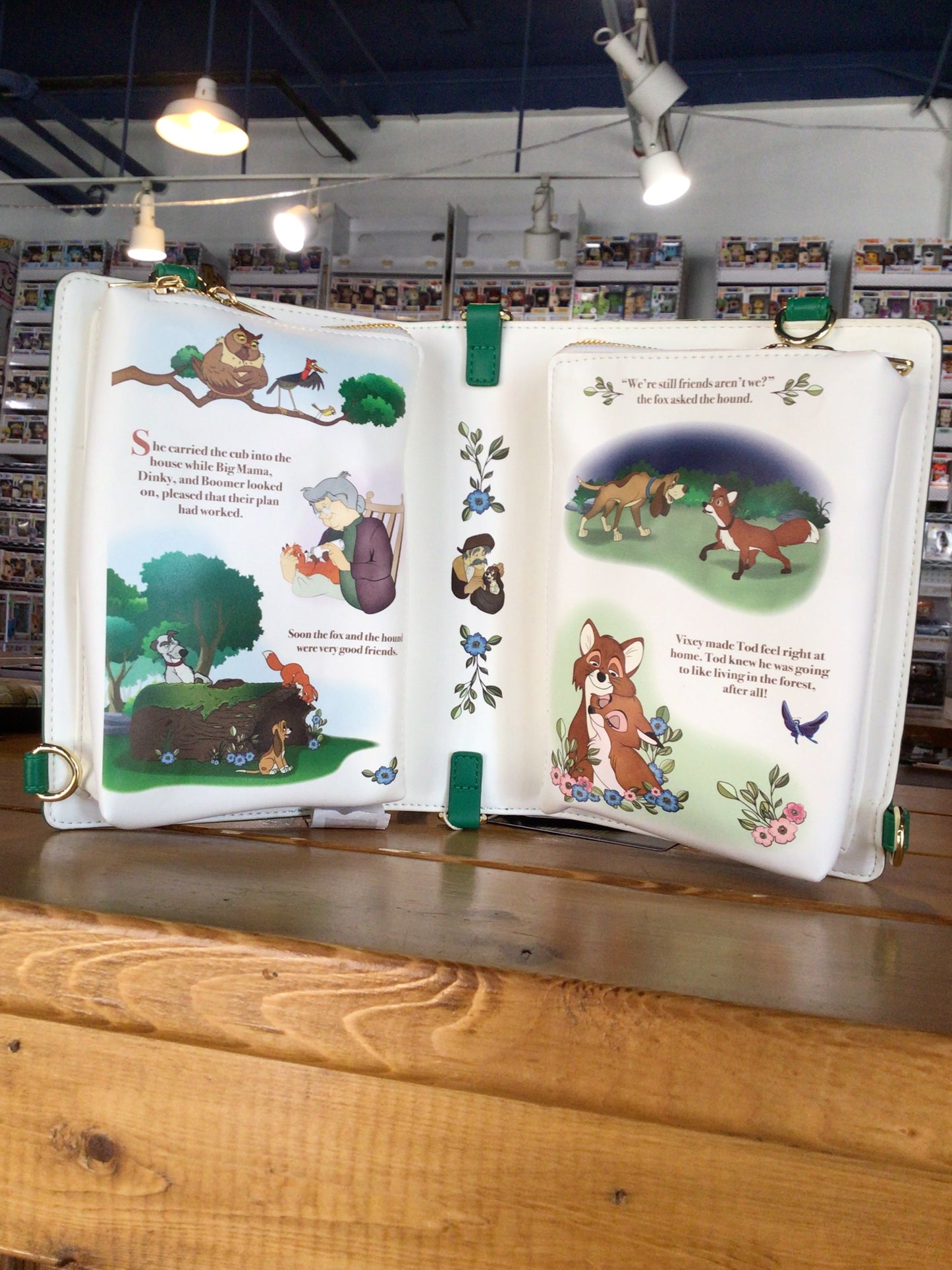 Disney The Fox and the Hound crossbody Purse by Loungefly