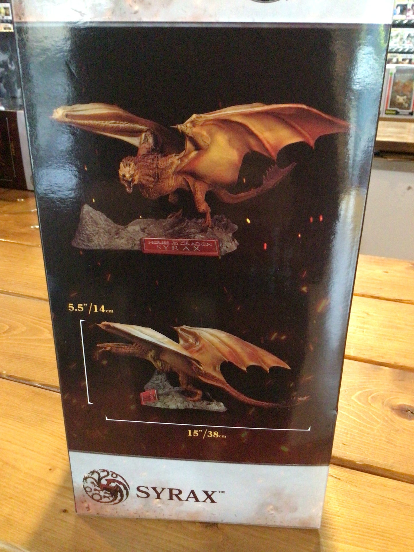 House of the Dragon PVC Statue Syrax 17 cm McFarlane Toys