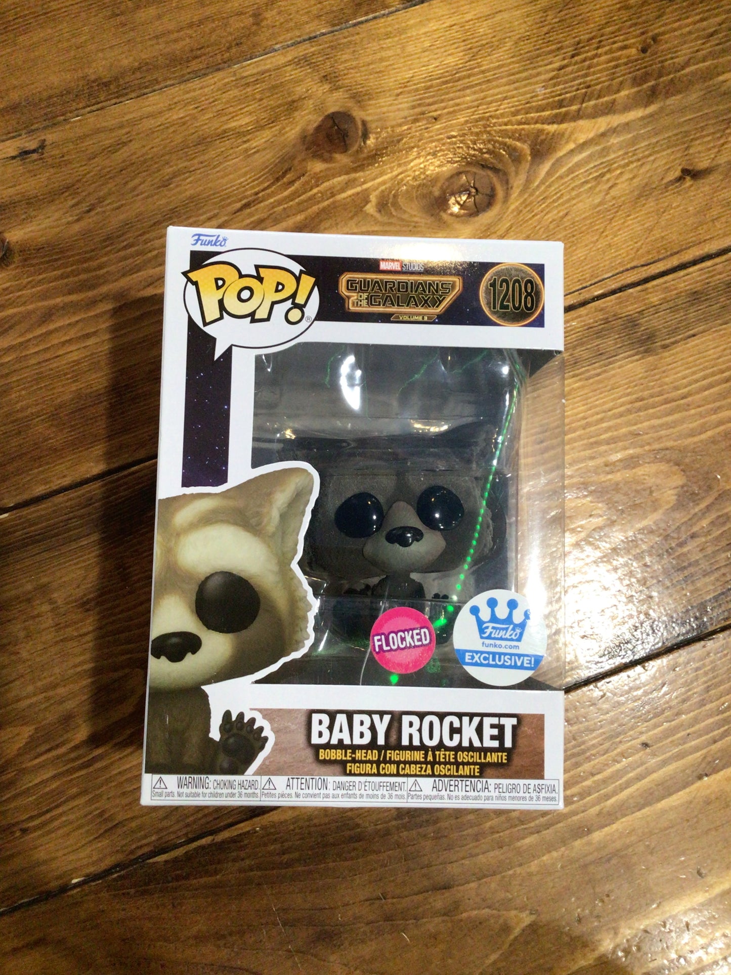 Marvel GOTG: V3 - Baby Rocket #1208 - Funko Pop! Vinyl Figure