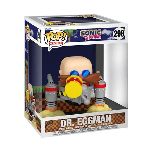 Sonic the Hedgehog - Dr. Eggman #298 - Funko Pop! Rides Vinyl Figure (video games