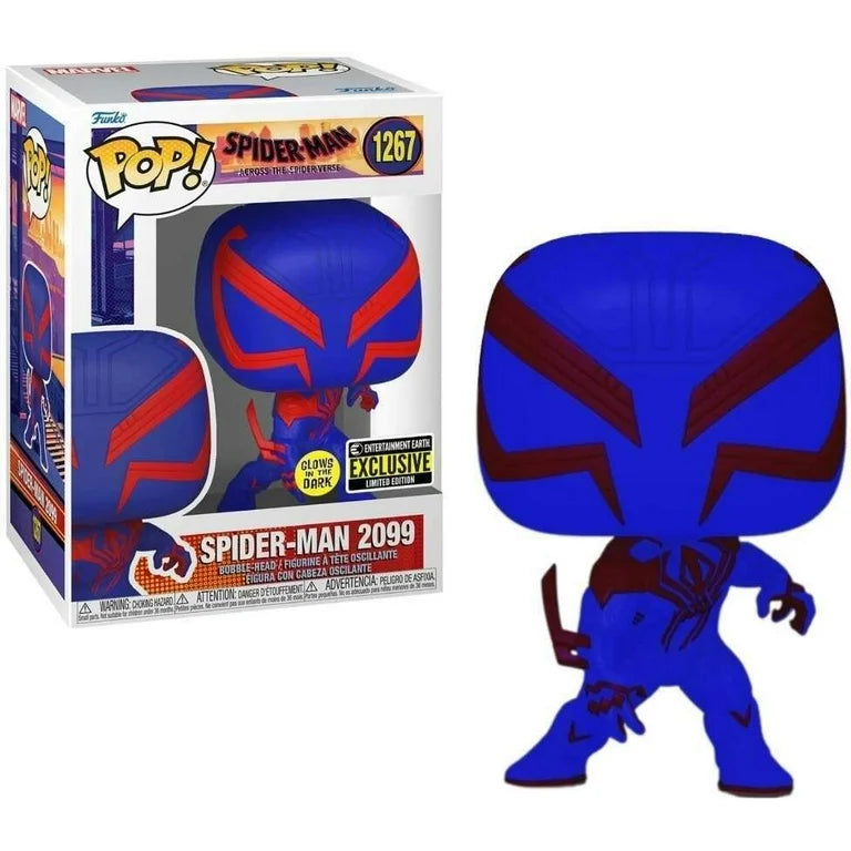 Spiderman Across the spiderverse spiderman 2099 gitd Funko Pop! Vinyl Figure
