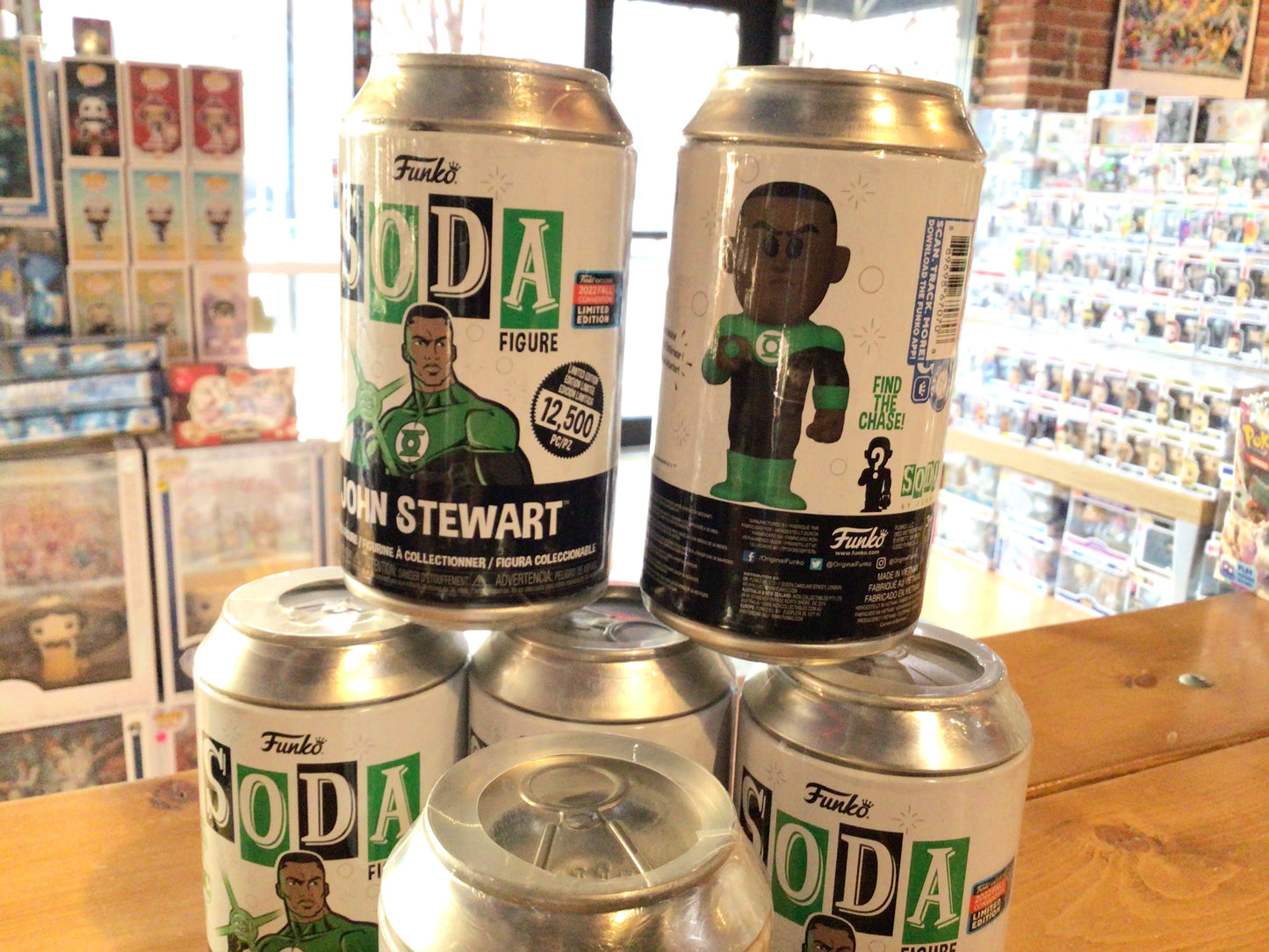 DC Comics Jon Stewart Exclusive Sealed Funko Mystery Soda Figure
