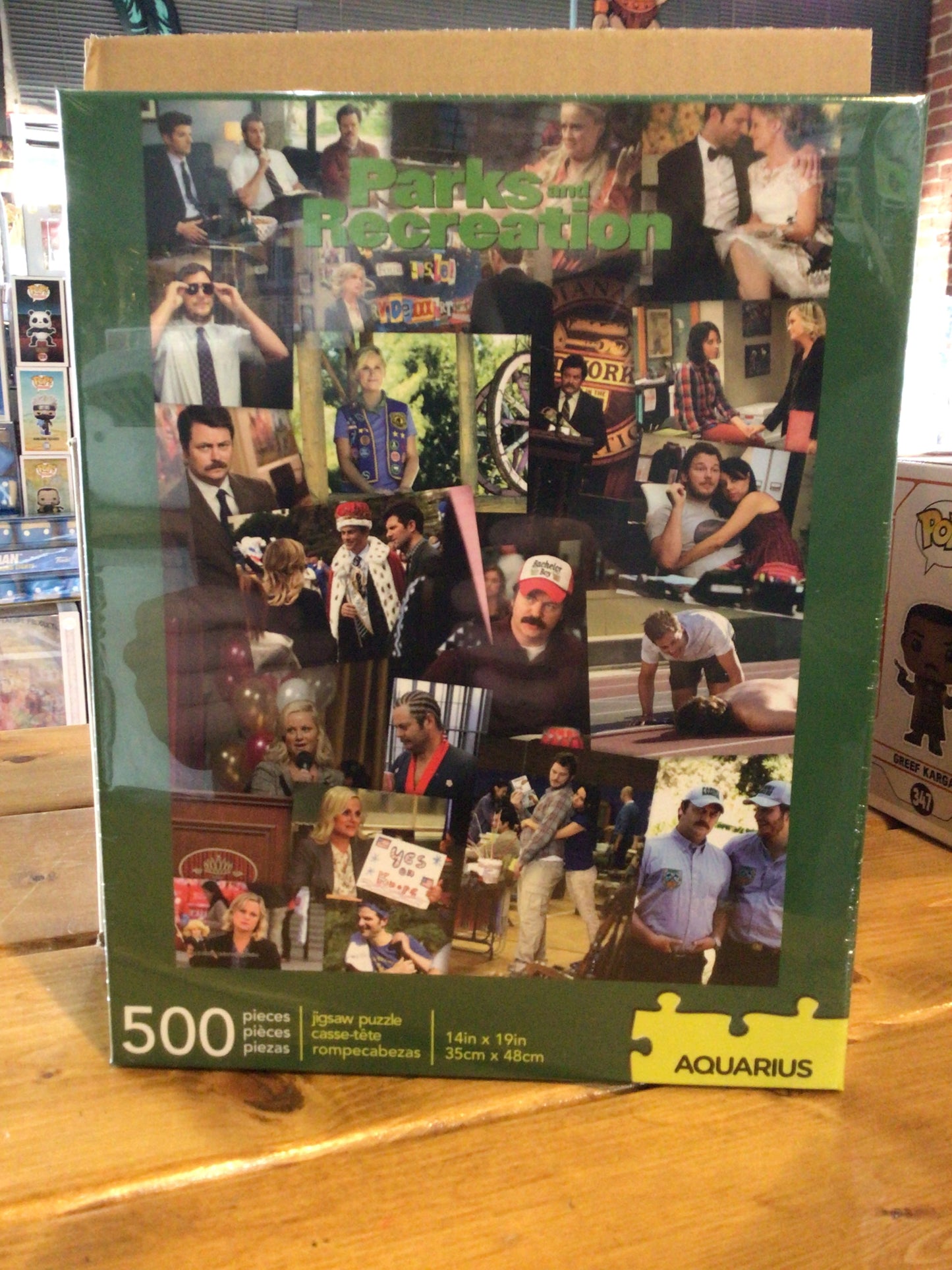 Aquarius Puzzle- Parks and Recreation - 500 pieces GAMES