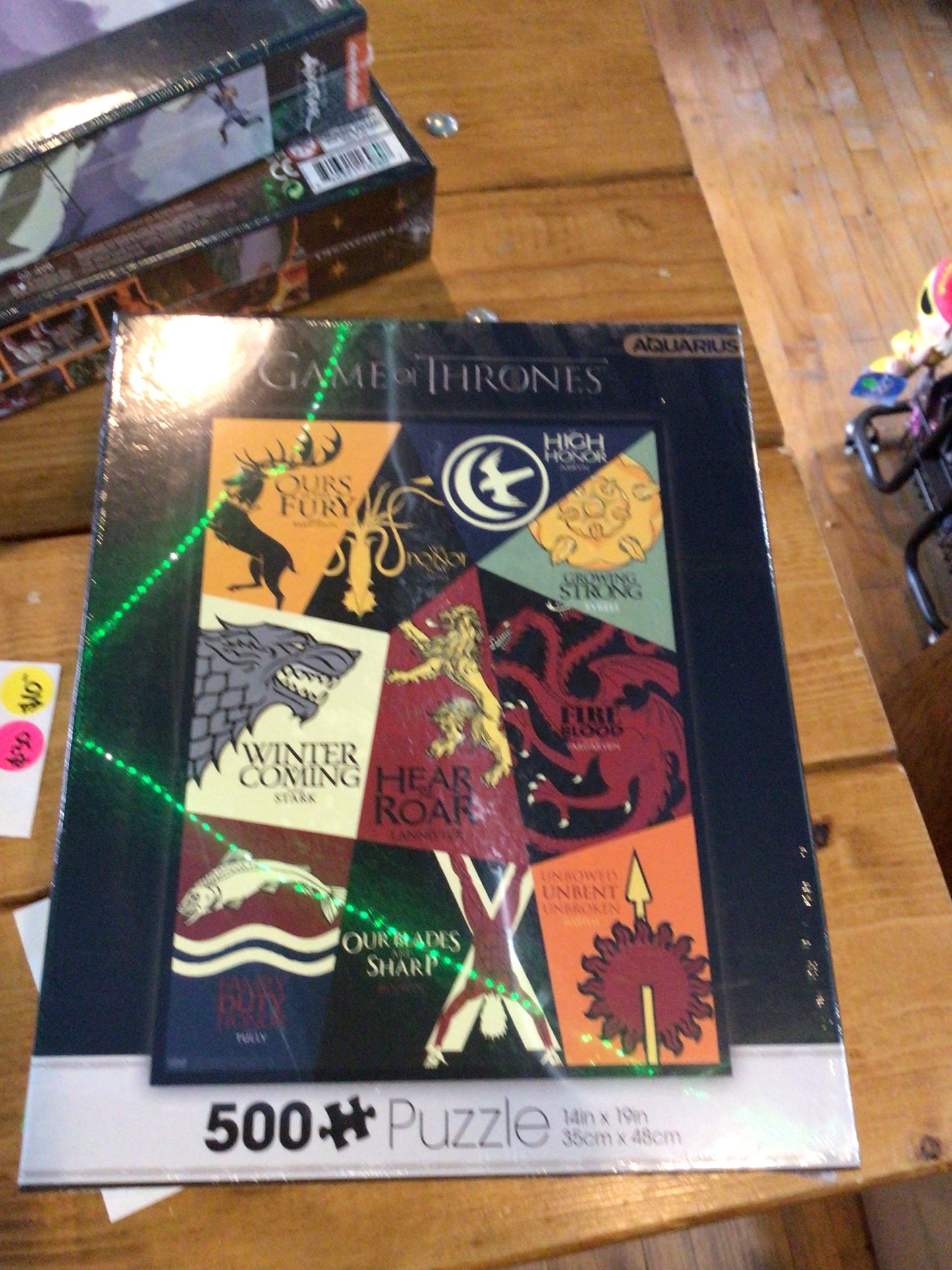 Game of Thrones- 500 piece puzzle - GOT Houses