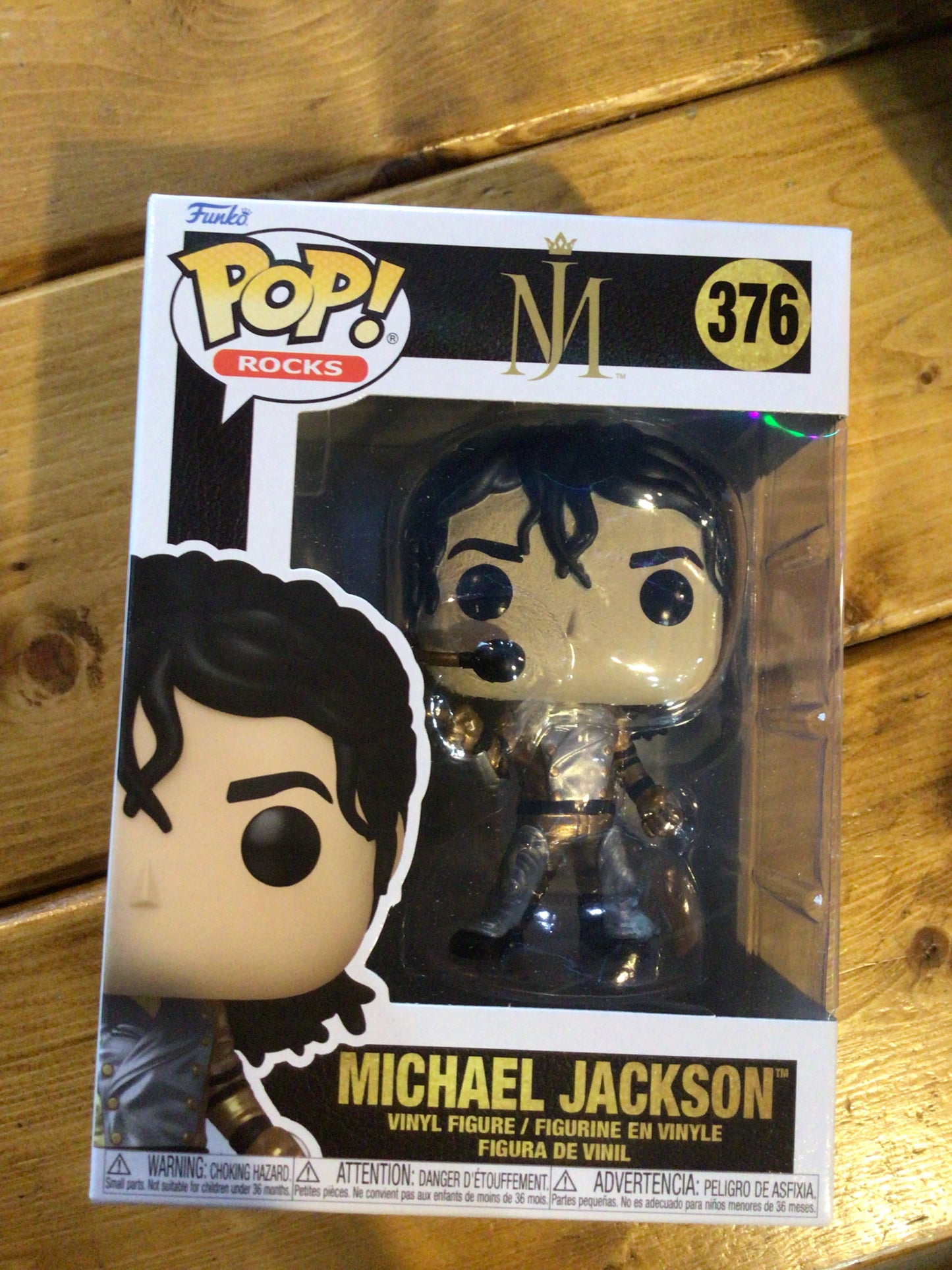 Michael Jackson - MJ in armor #376 - Funko Pop! Vinyl Figure (Rocks)