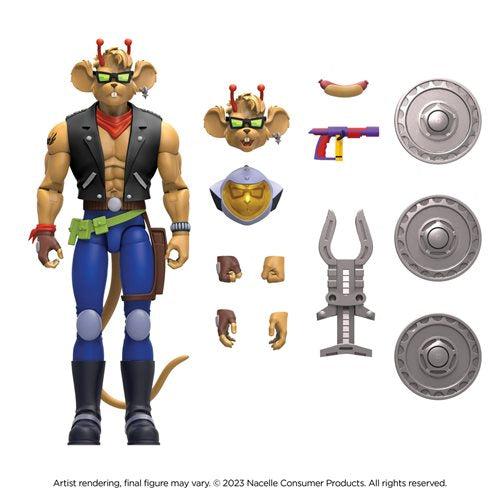 Biker Mice From Mars - Throttle - Super7 Figure (cartoon)