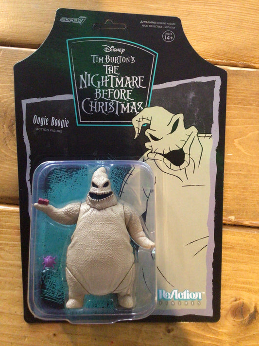 Disney - The Nightmare Before Christmas- Oogie Boogie - ReAction Figure by Super 7 (nbc)