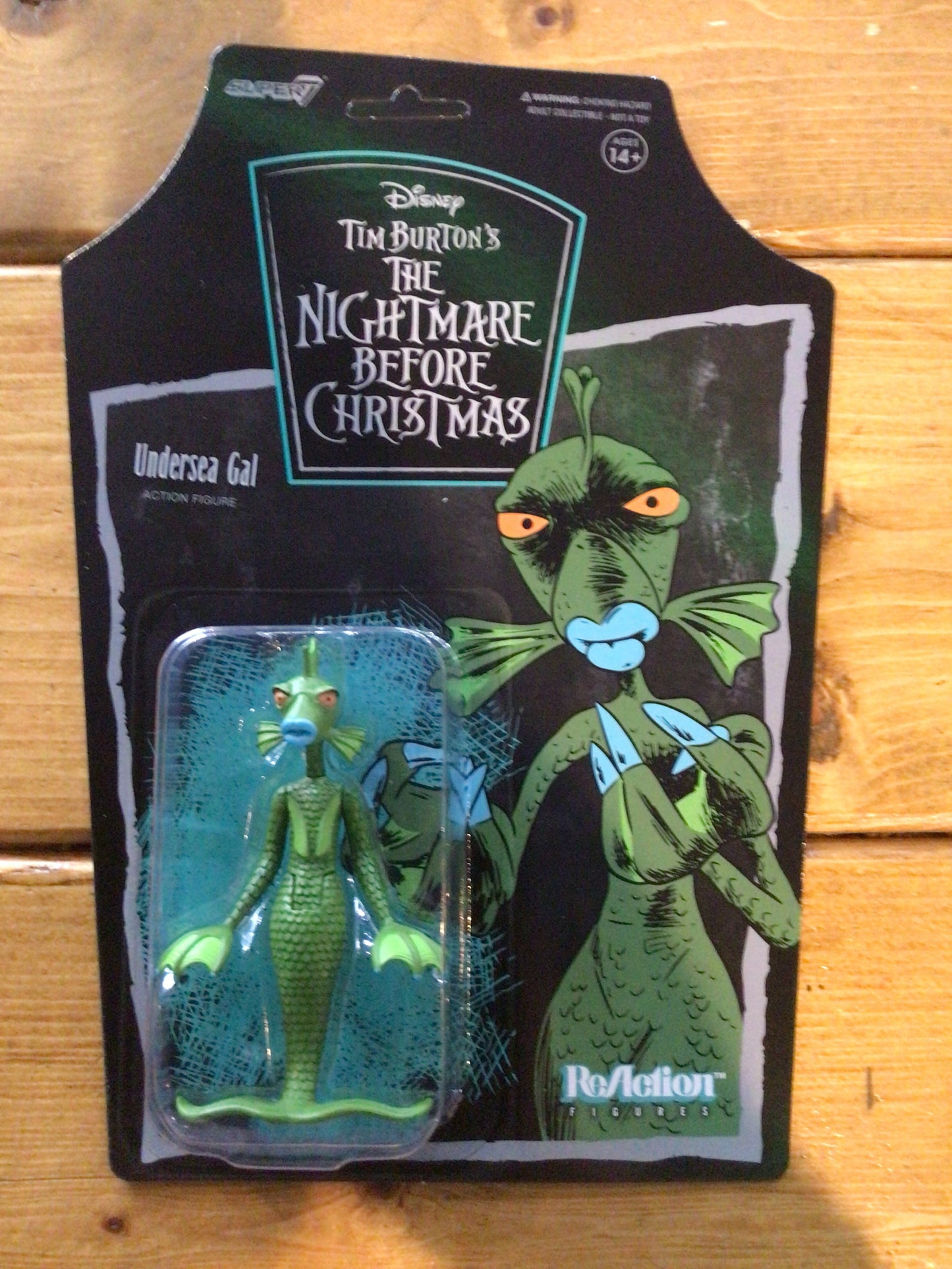 Disney - The Nightmare Before Christmas- Under Sea Gal - ReAction Figure by Super7 (nbc)