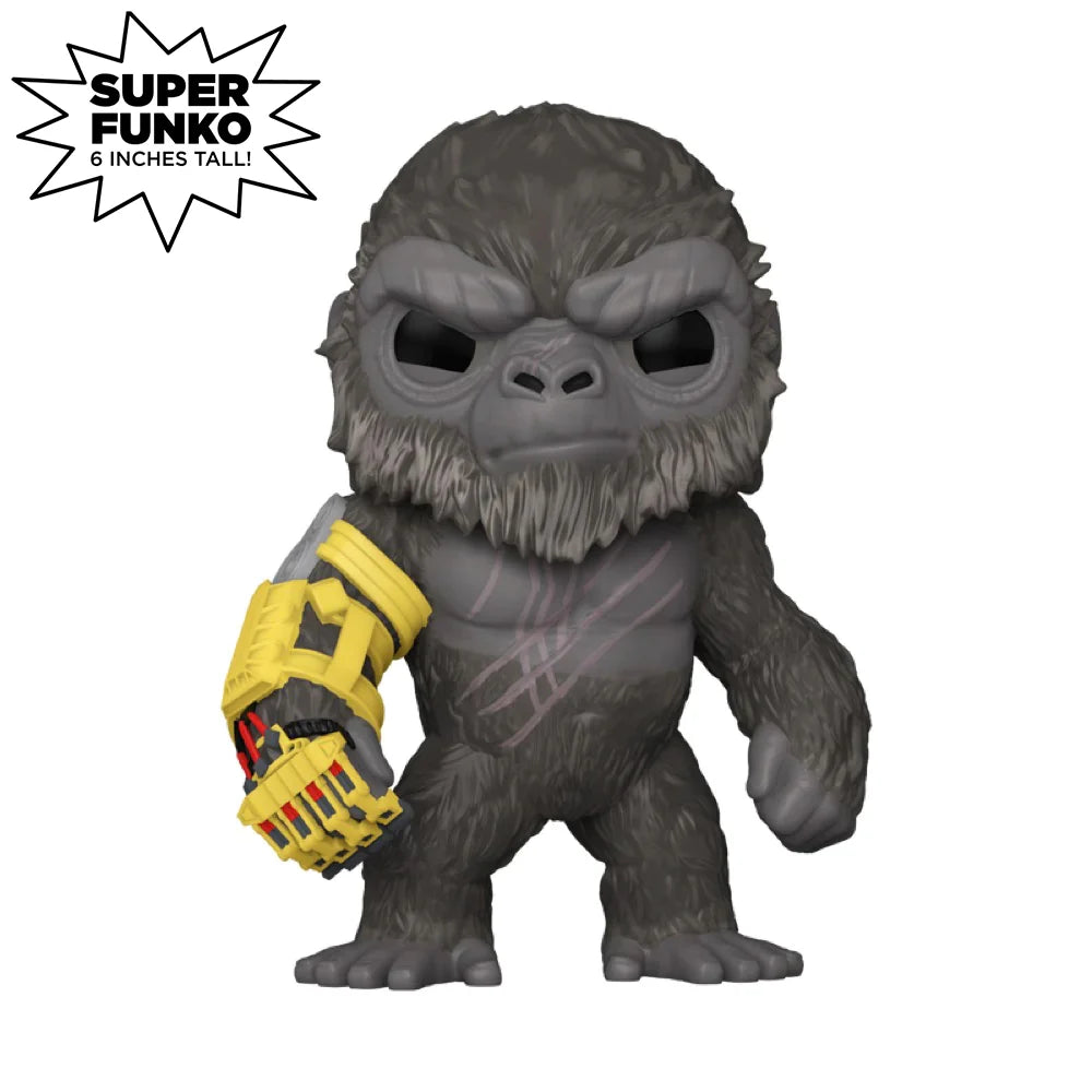Godzilla x Kong New Empire Super Kong 1545 Funko Pop Vinyl Figu Tall Man Toys Comics