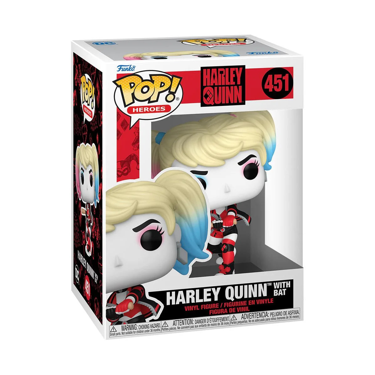Harley Quinn with Bat #451 - DC Comics - Funko Pop! Vinyl Figur