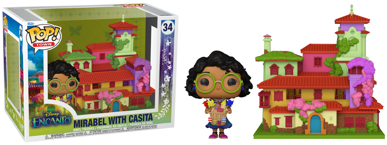 Disney Encanto town - Mirabel with Casita 34- Funko Pop! Vinyl Figure