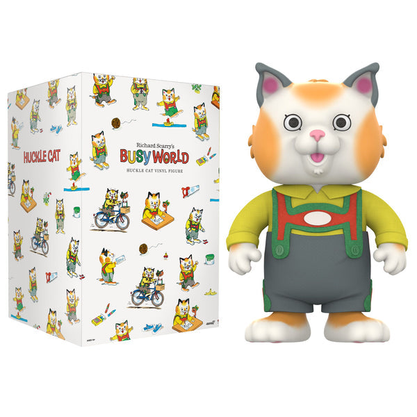 Super7 mega figure supersize Busytown Huckle Cat