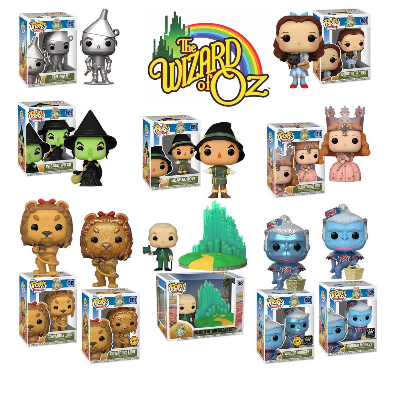 The Wizard of Oz - 2024 Pop! Vinyl Figures