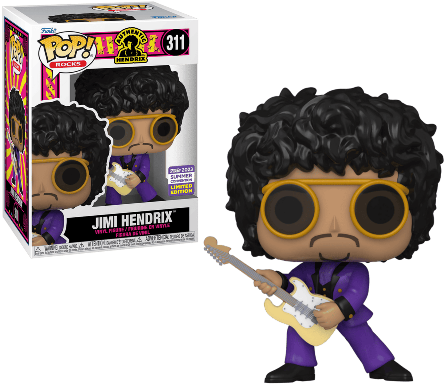 Jimi Hendrix #311 - Exclusive Funko Pop! Vinyl Figure (Rocks)