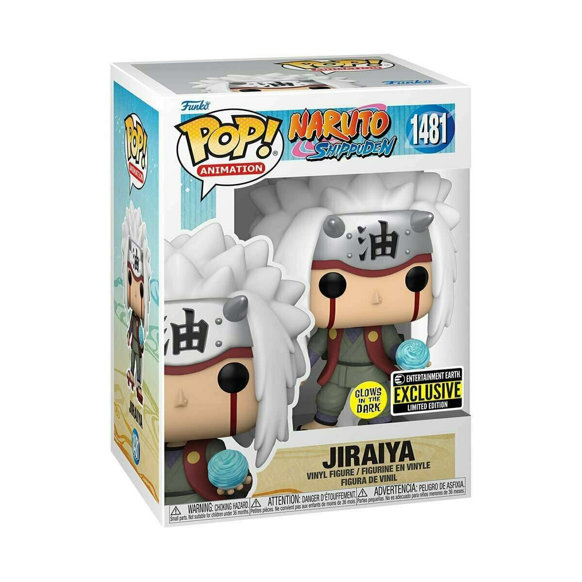 Naruto: Shippden - Jiraiya #1481 (Rasengan) - Exclusive Funko Pop! Vinyl Figure
