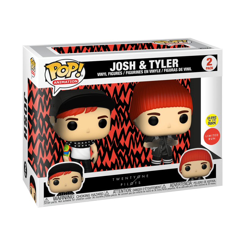 Twenty One Pilots - Josh & Tyler - Funko Pop 2-pack (Rocks)