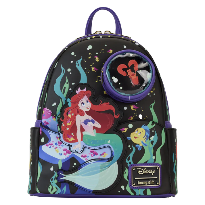 The Little Mermaid Ariel Mini Backpack by Loungefly Tall Man Toys Comics