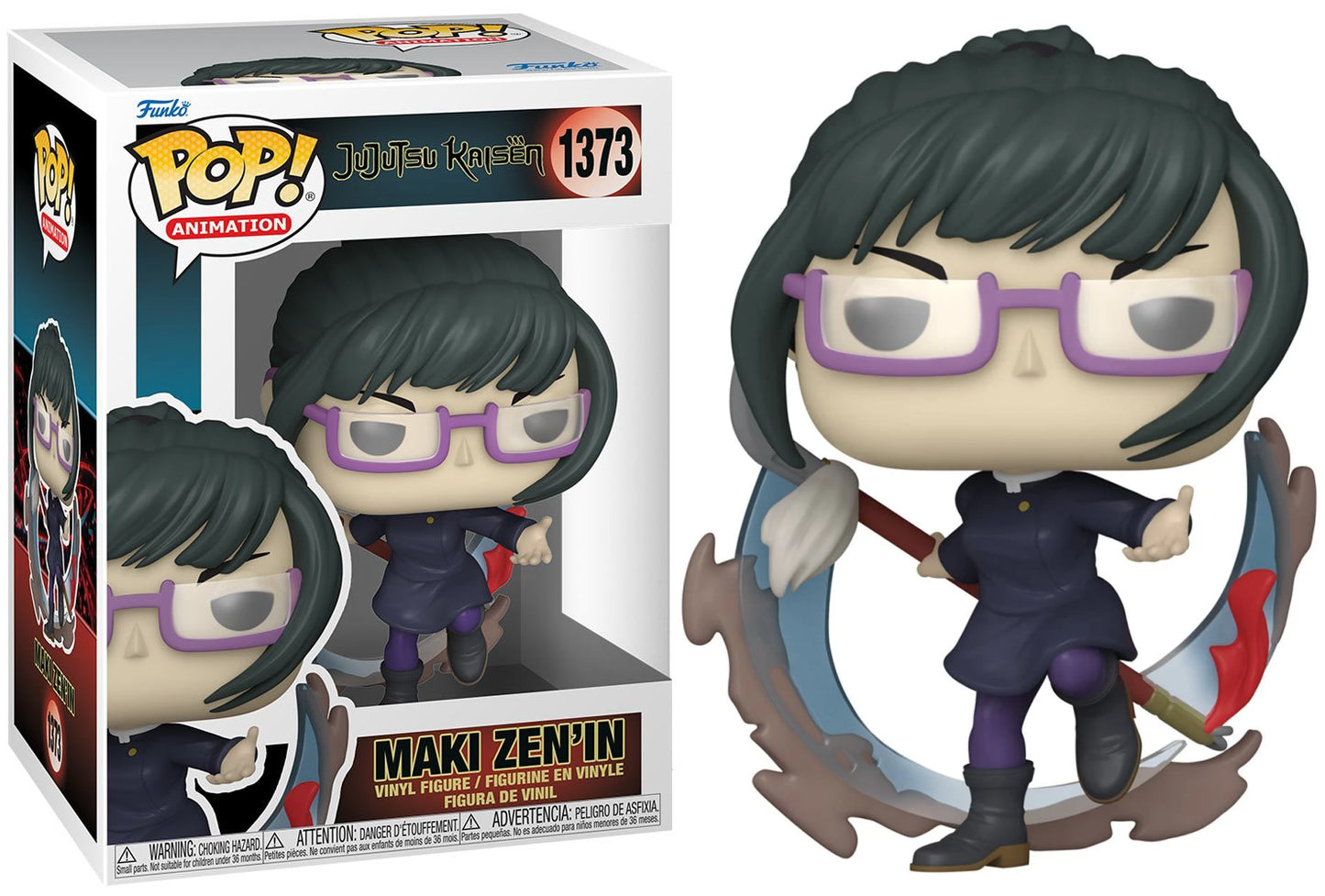 Jujutsu Kaisen - Maki Zen'in #1373 - Funko Pop! Vinyl Figure