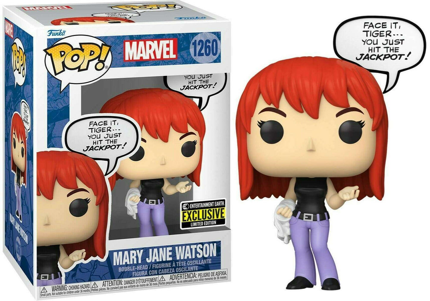Mary Jane #1260-Spider-Man - Marvel- Funko Pop! Vinyl figure