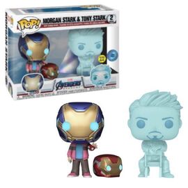 Marvel Morgan Stark Tony Avengers exclusive 2 pack Funko Pop! Vinyl figure