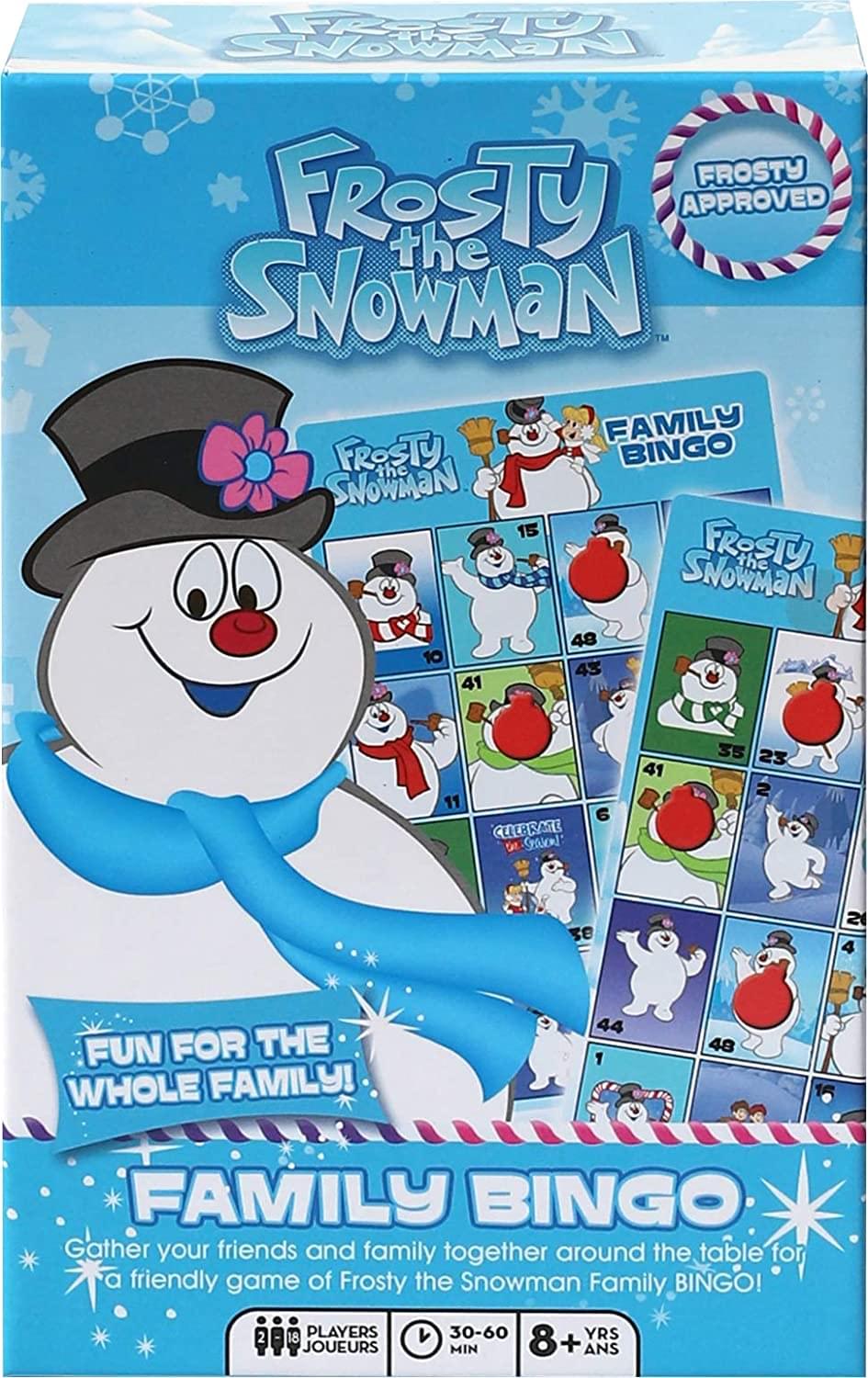 Frosty the Snowman Family Bingo Game